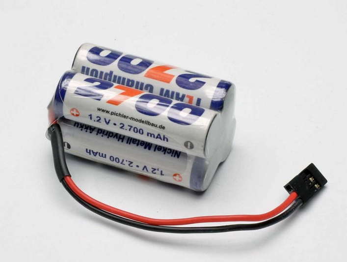 Accu NIMH 4,8v 2700mAh Carré Nimh