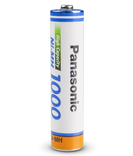 Batterie rechargeable NI-MH AAA 1,2V 1000mAh Panasonic