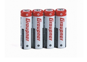 Batterie rechargeable NI-MH AA 1,2V 1400mAh (4pcs) Graupner