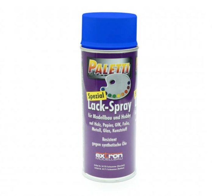 Bombe de peinture Bleu 400ml Paletti