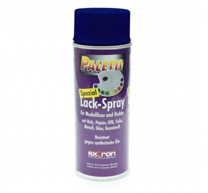 Bombe de peinture Bleu Saphir 400ml Paletti