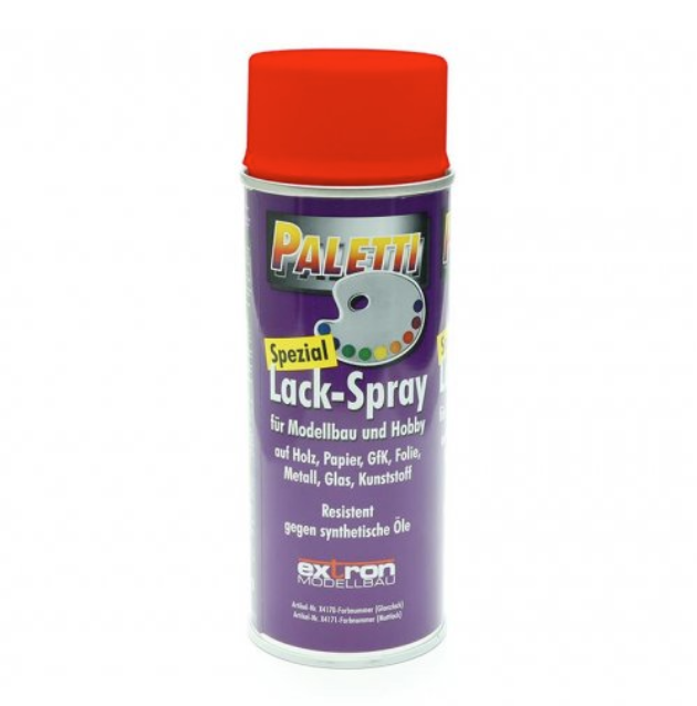 Bombe de peinture Rouge 400ml Paletti