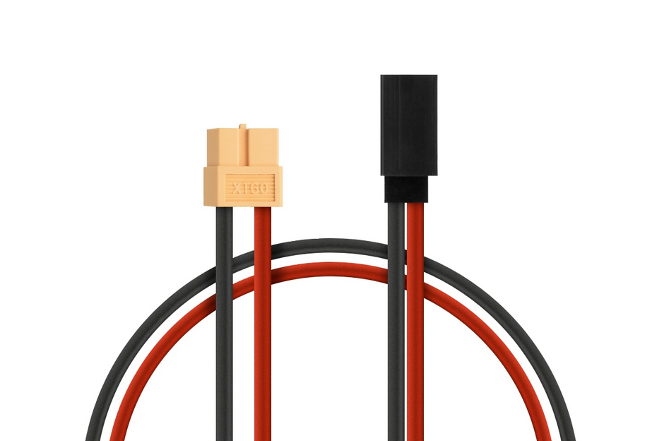 Cable de charge XT60 vers Rx JR/Futaba Cordon de charge