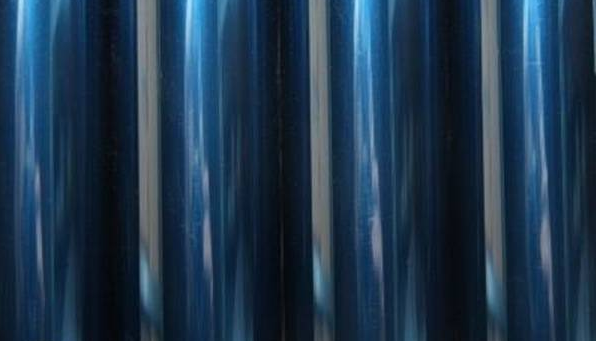 Film d'entoilage (2m) Bleu transparent