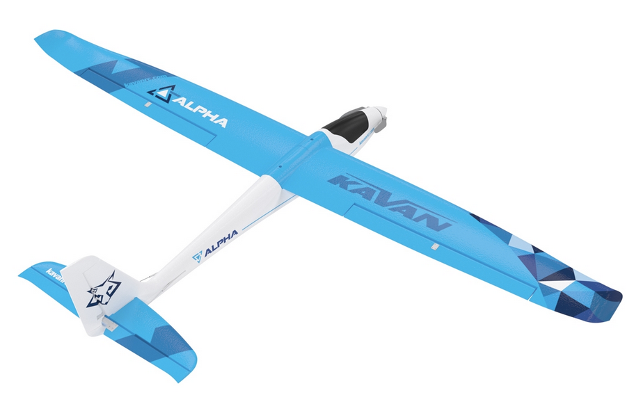Motoplaneur Alpha 1500V2 Bleu Kavan Planeurs