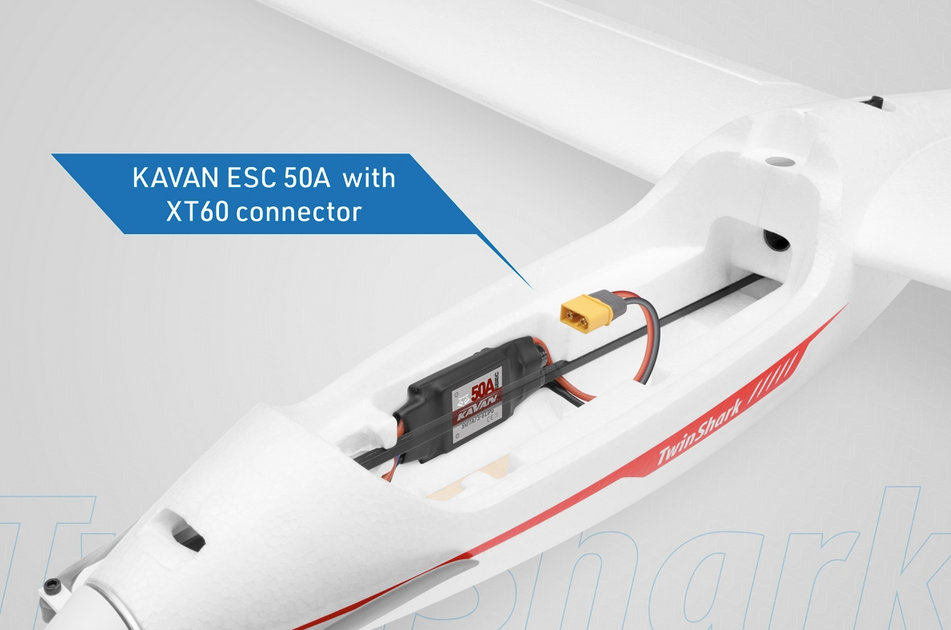 Motoplaneur TwinShark 2700 mm Kavan Planeurs