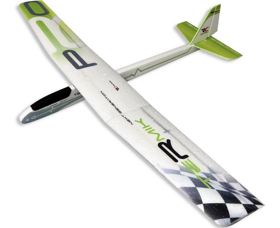 Planeur Termik Pro vert 1440mm Rc Factory Planeurs