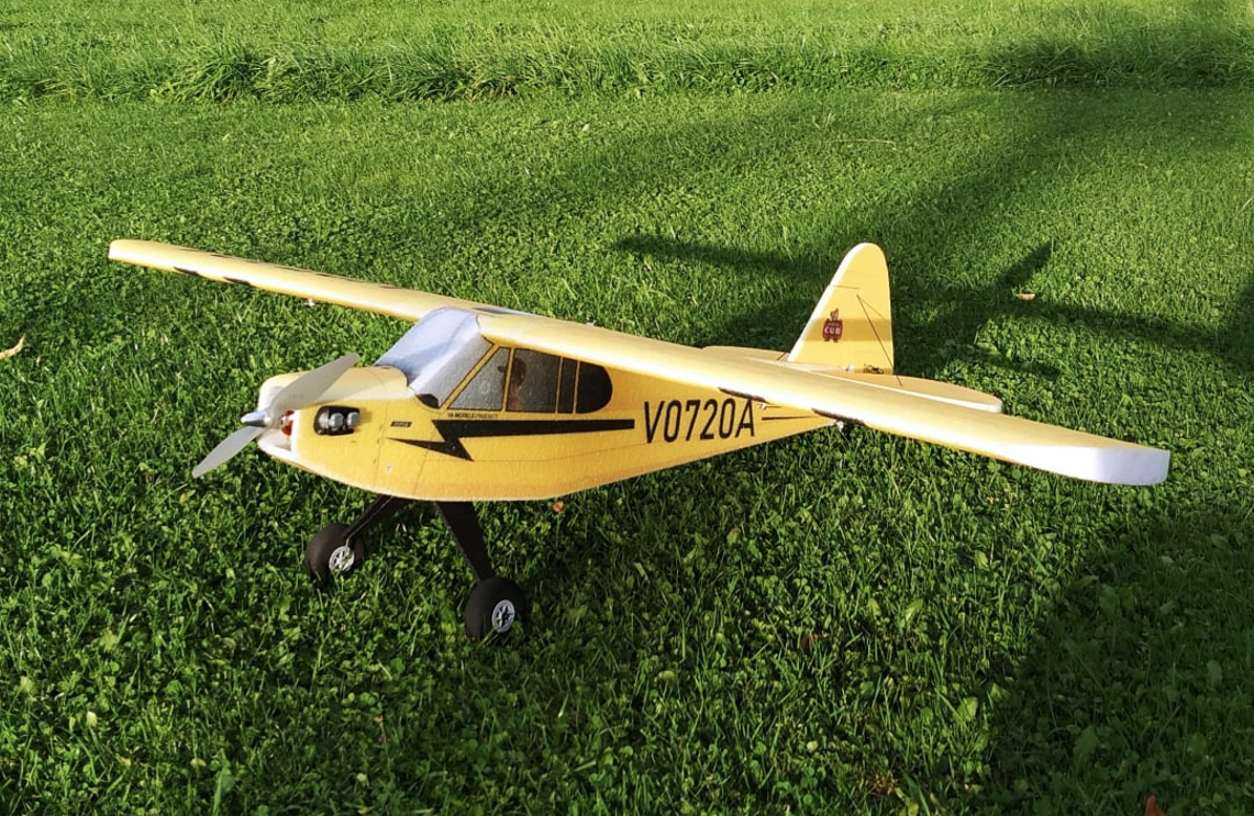 Piper J3 Cub EPP 1500mm Jaune Va Models