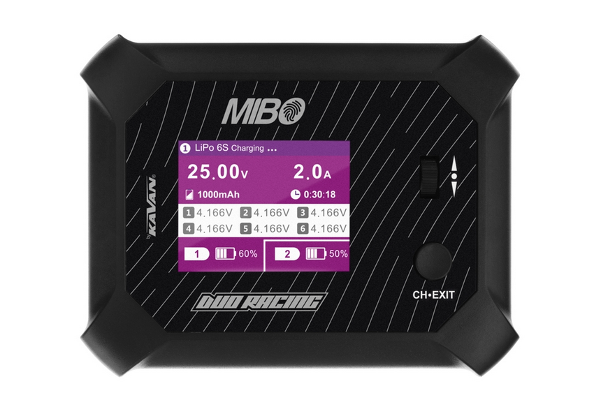 Chargeur Mibo Duo Racing 200W AC/DC Chargeurs