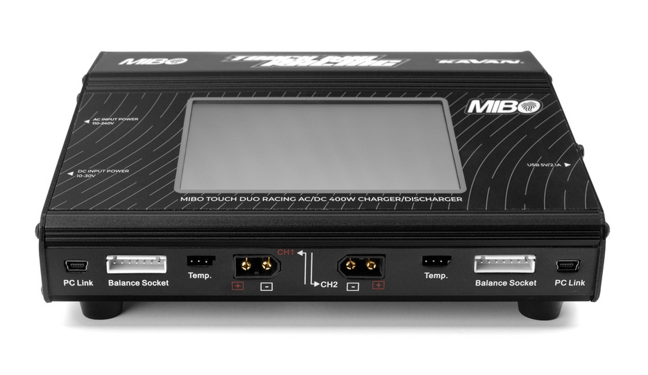 Chargeur Mibo Touch Duo Racing 400W AC/DC Chargeurs