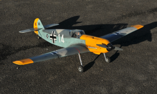 Short Kit Me109 Messerchmit  1410mm