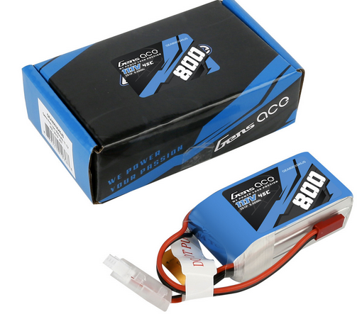 Accu Lipo 800mAh 3s 45C Gens Ace