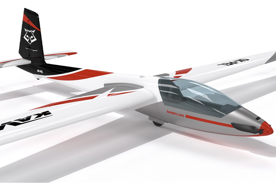 Planeur Swift S1 2400mm PNP Rouge Kavan