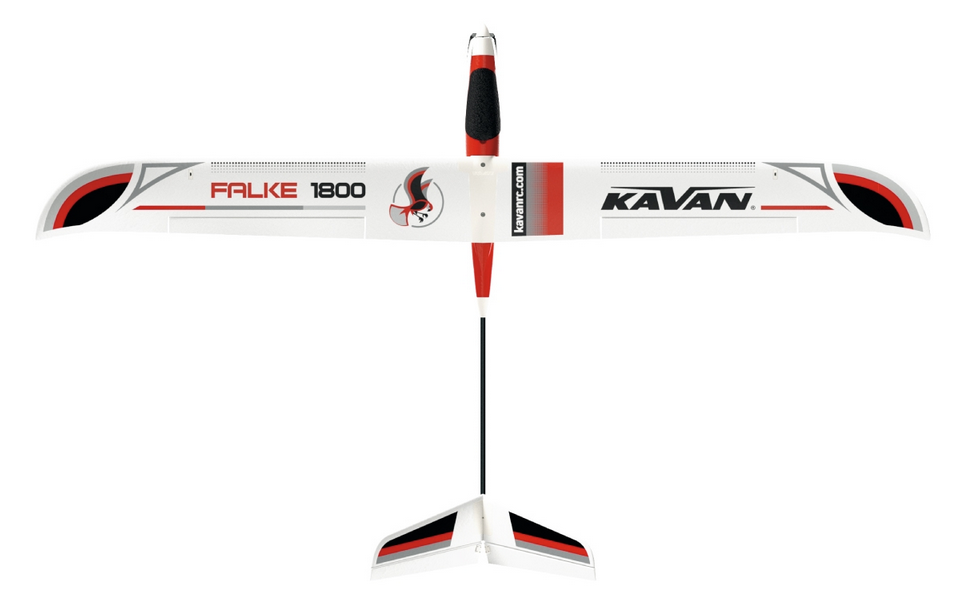Motoplaneur Falke 1800mm PNP rouge Kavan Planeurs
