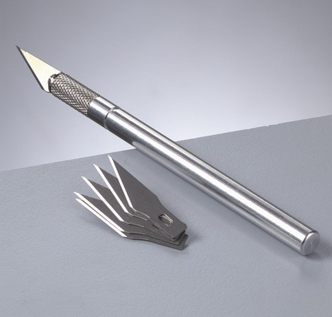 Couteau Scalpel de précision + 6 lames 
