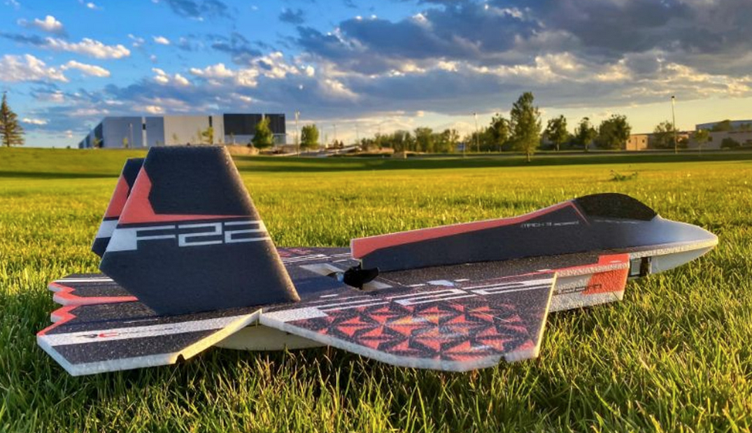 F22 Raptor EPP 730mm Rc Factory 