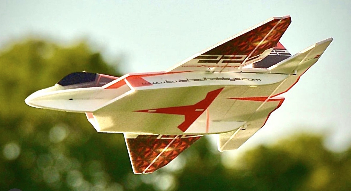 F22 Raptor EPP 730mm Rc Factory  Jet