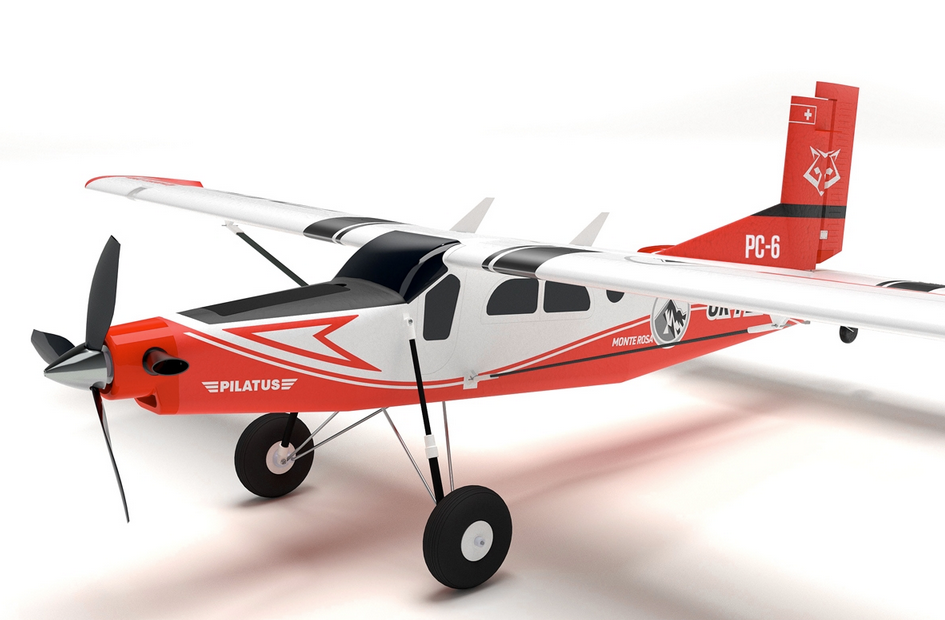 Pilatus PC-6 Porter 1500mm Rouge PNP Kavan Débutant / Trainer
