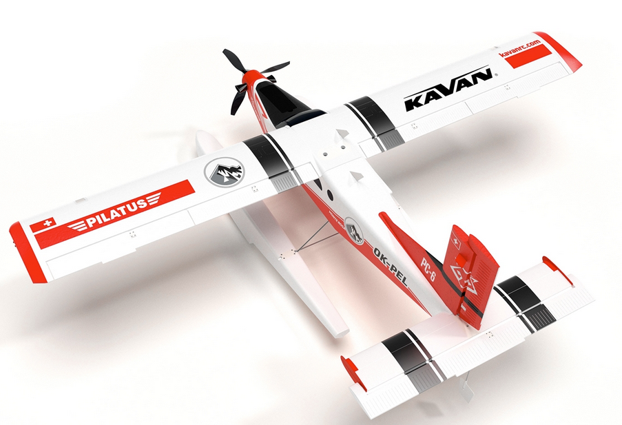 Pilatus PC-6 Porter 1500mm Rouge PNP Kavan Débutant / Trainer