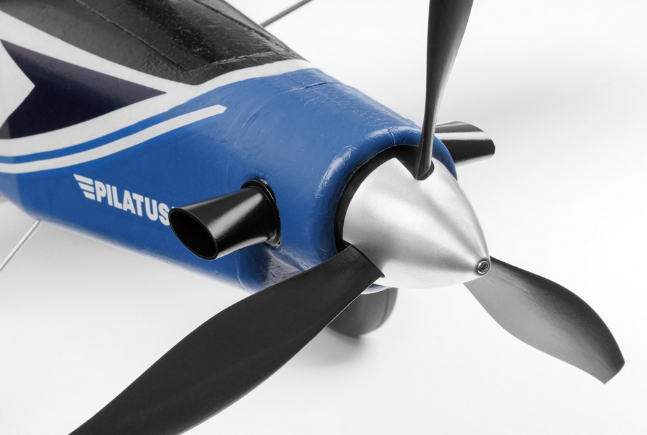 Pilatus PC-6 Porter 1500mm Bleu PNP Kavan Débutant / Trainer