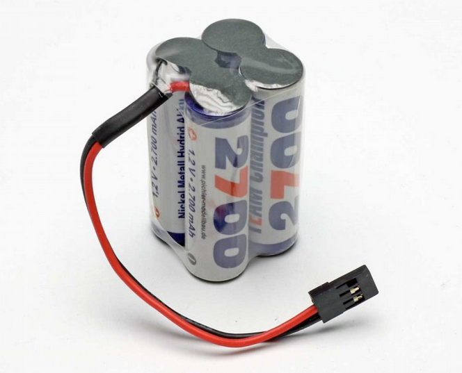 Accu NIMH 4,8v 2700mAh Carré