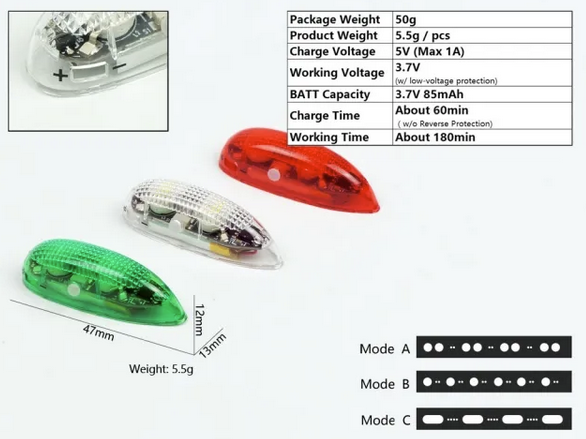 Kit Feux de position LED sans fil  Divers