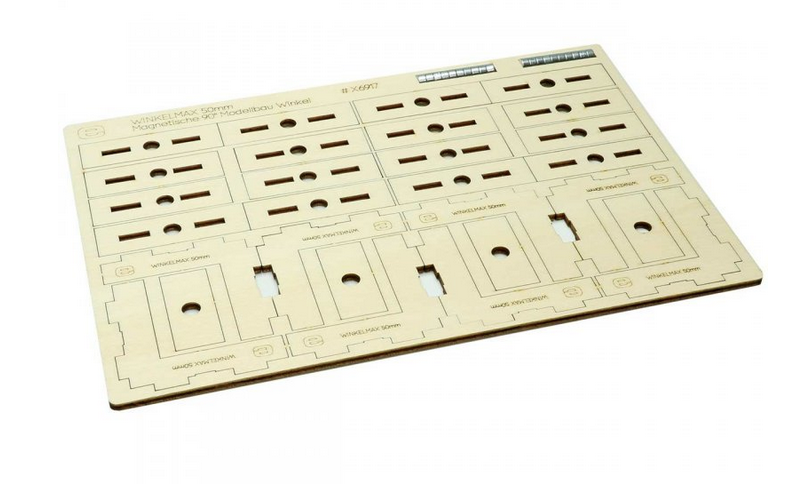Equerre magnetique 50mm (8pcs) Extron Outillage