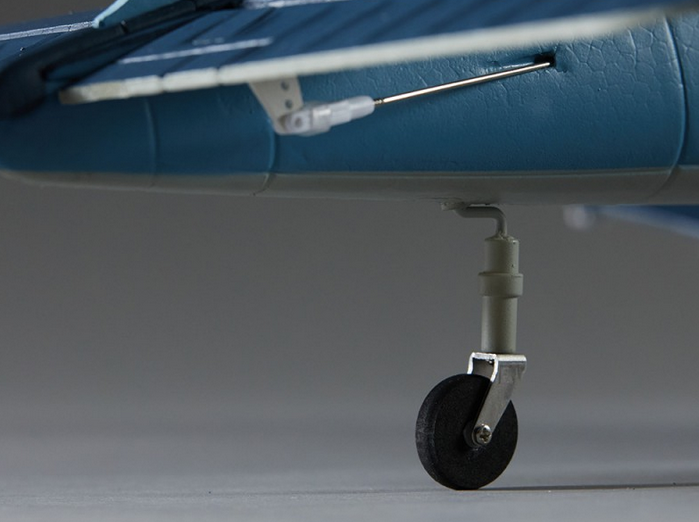 Warbird F4U Corsair bleu PNP 750mm Derbee Warbird