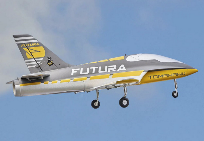 Jet Futura 900mm Jaune EDF 64mm FMS Jet