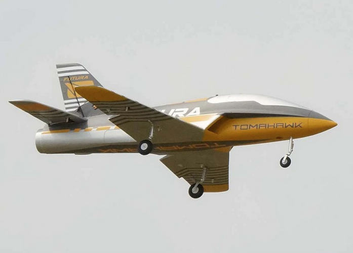 Jet Futura 900mm Jaune EDF 64mm FMS Jet