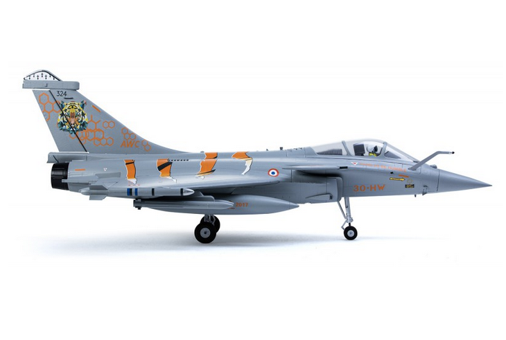 Rafale Gris-Tigre EDF 64mm PNP FMS Jet