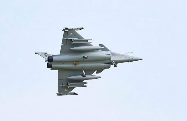 Rafale Gris-Tigre EDF 64mm PNP FMS Jet