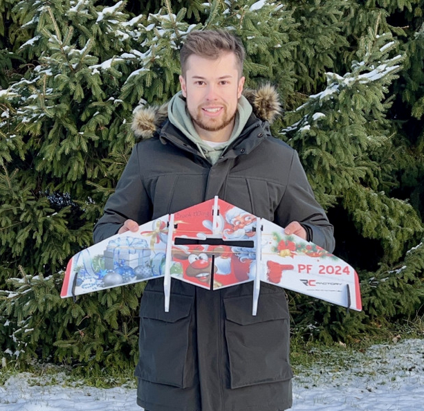 Crack WING 750mm Christmas Rc Factory  Kit Indoor