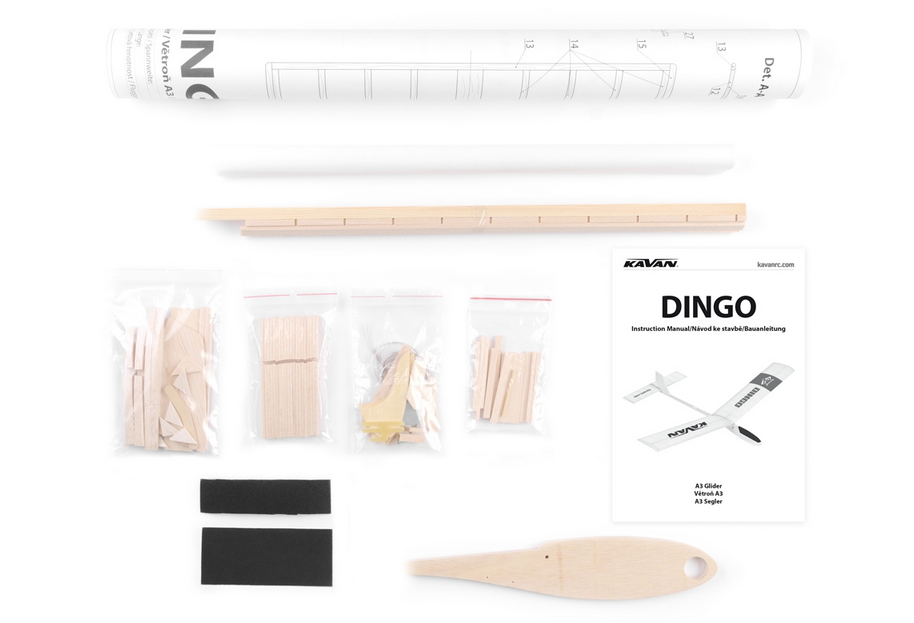 Planeur Dingo 796mm à construire Kavan