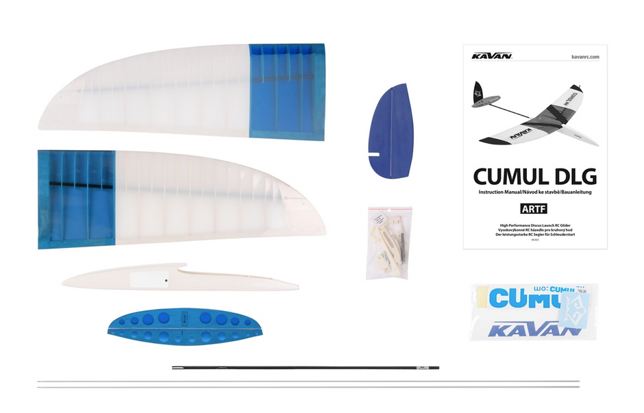 Planeur Cumul DLG 1096mm ARF Kavan Planeurs
