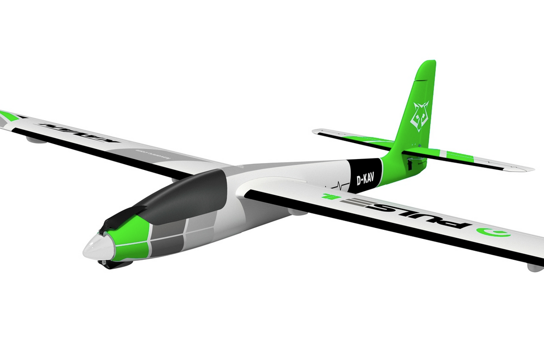 Pulse 2200 mm V2 Vert ARF Kavan Planeurs