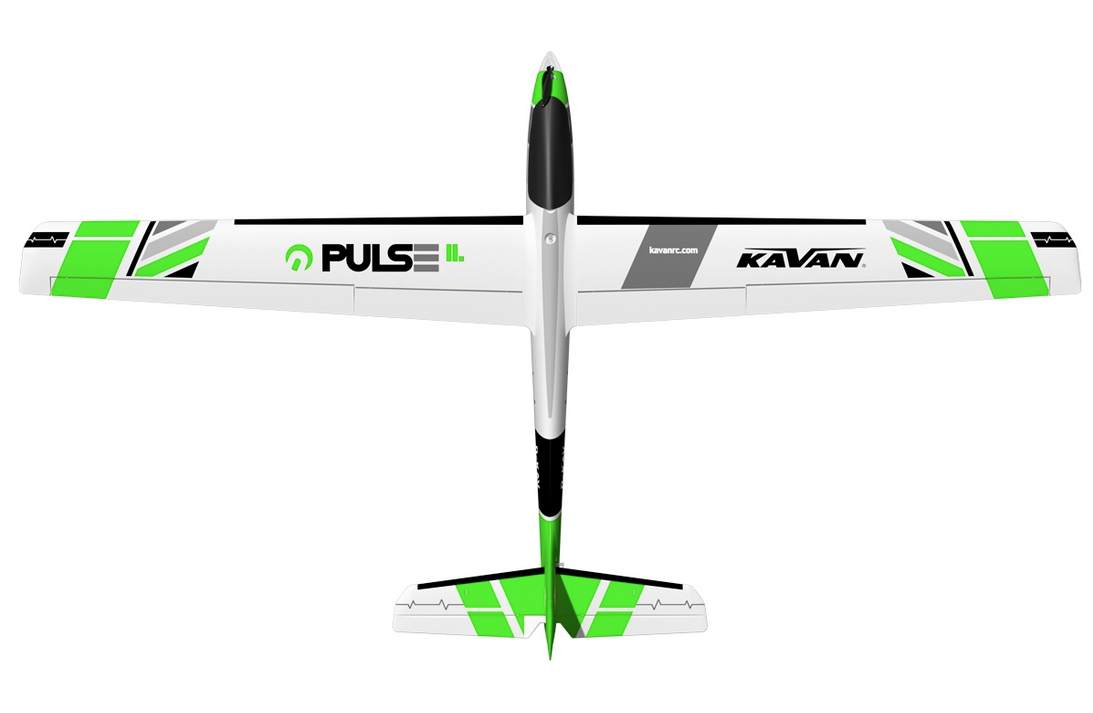 Pulse 2200 mm V2 Vert ARF Kavan Planeurs