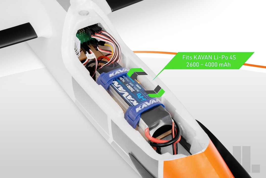 Pulse 2200 mm V2 Orange ARF Kavan Planeurs