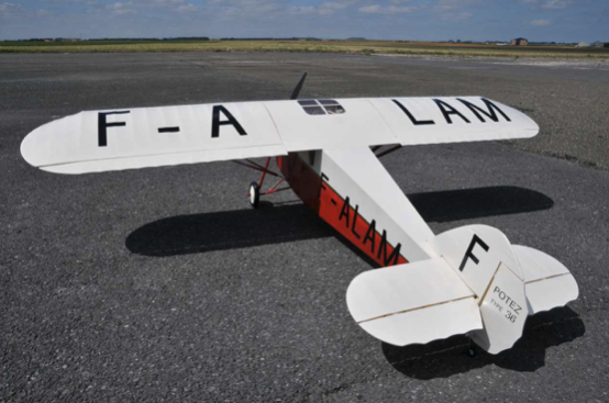 Short kit Potez 36 1500mm