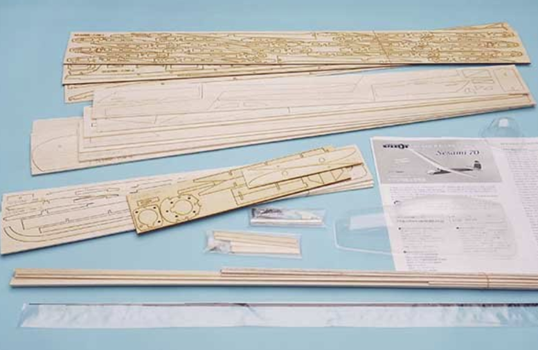 Sesami 1778mm Pilot kit à construire Planeurs