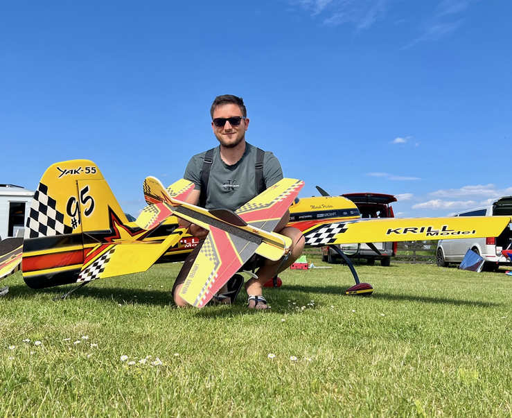 Yak 55 800mm Limited Edition Rc Factory Voltige