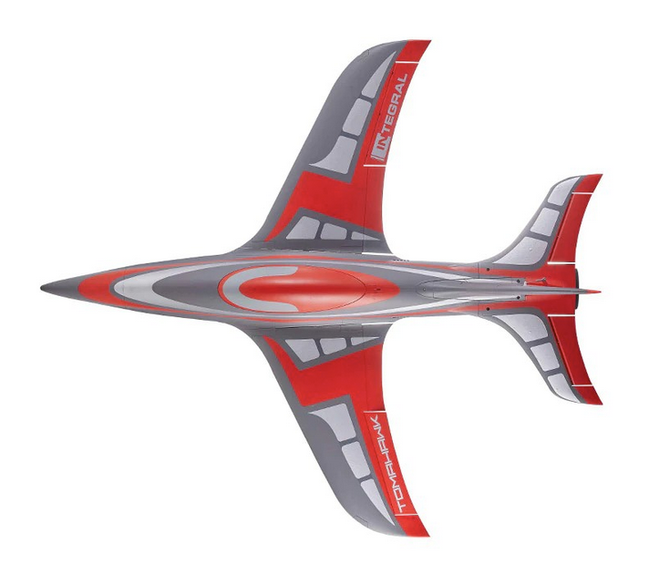 Jet Integral 80mm EDF Rouge PNP FMS Jet