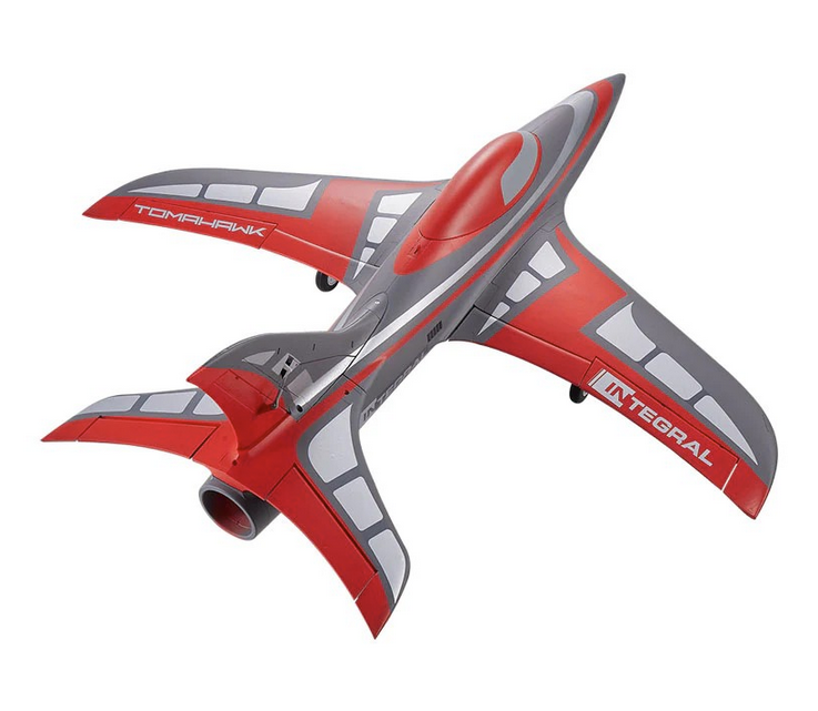 Jet Integral 80mm EDF Rouge PNP FMS Jet