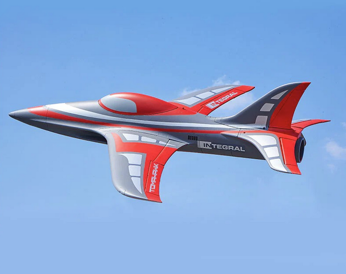Jet Integral 80mm EDF Rouge PNP FMS Jet