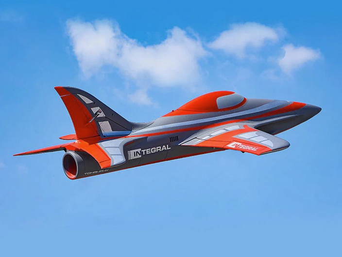 Jet Integral 80mm EDF Rouge PNP FMS Jet