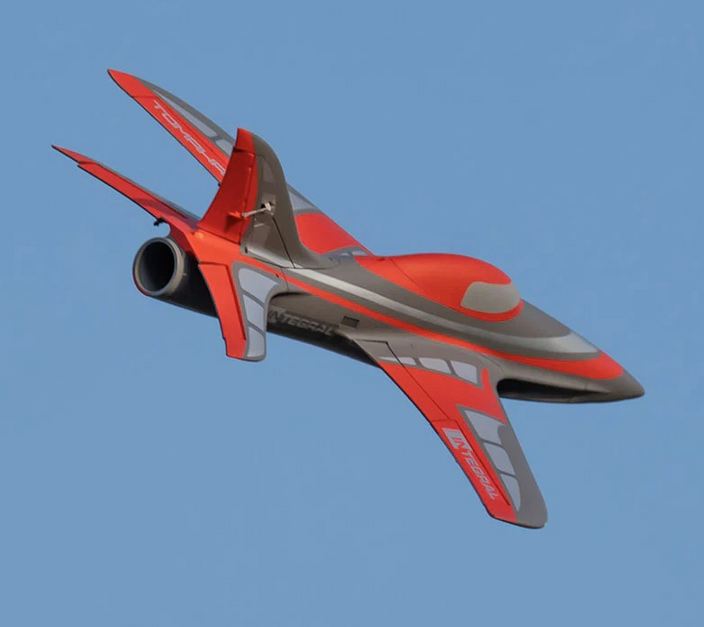 Jet Integral 80mm EDF Rouge PNP FMS Jet