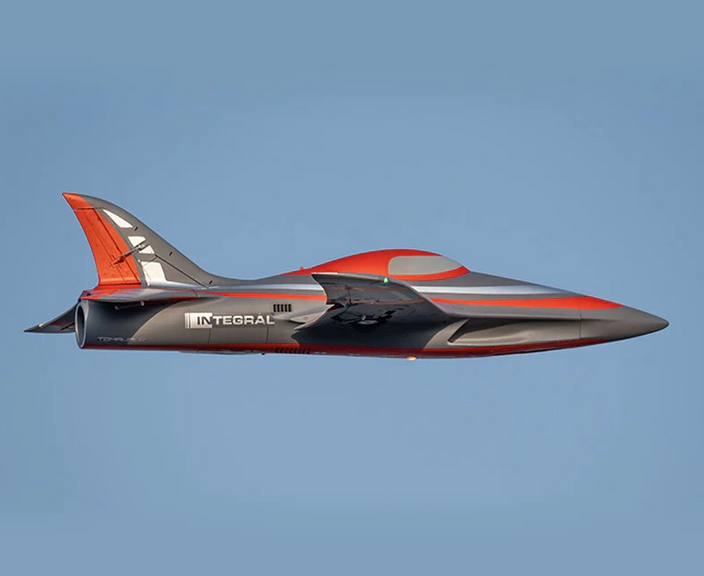 Jet Integral 80mm EDF Rouge PNP FMS Jet