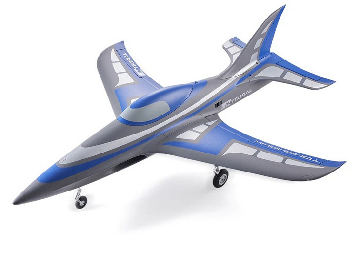 Jet Integral 80mm EDF Bleu PNP FMS