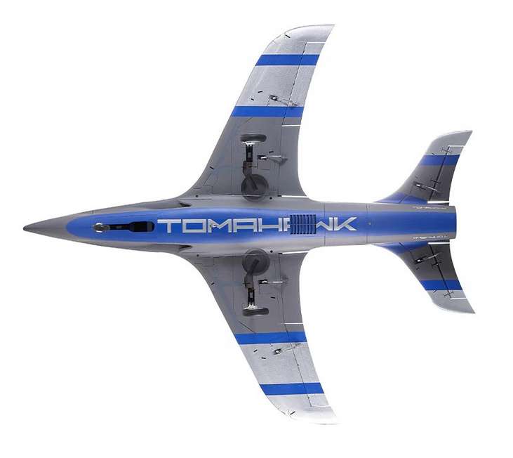 Jet Integral 80mm EDF Bleu PNP FMS Jet