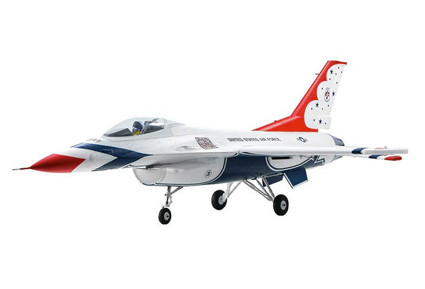 F16 Fighting Falcon EDF 64MM Blue Thunder PNP FMS